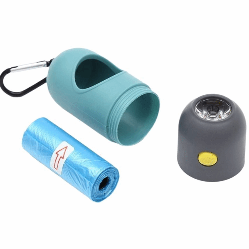Poop Bag Dispenser - Металлический карабин, диспенсер для мешков для