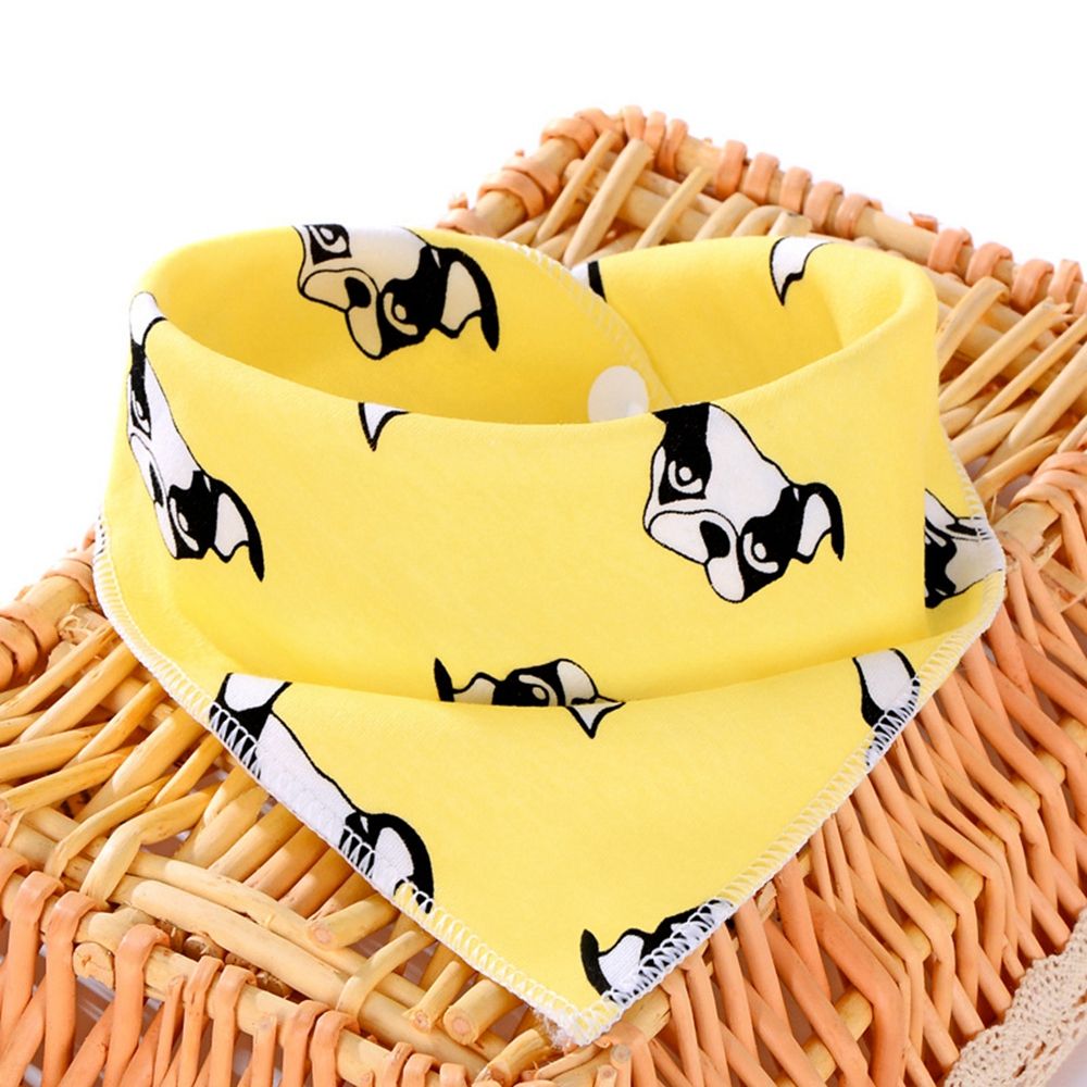 Pet Supplies For Dogs - Белая клетчатая повязка на голову для