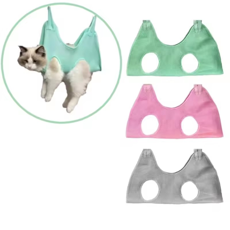 Pet Supplies Nail Trim - Подвесной гамак-фиксатор для груминга кошек: для