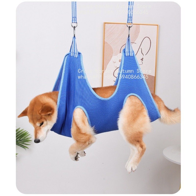 Pet Supplies Nail Trim - Подвесной гамак-мешок для мытья лап собак,