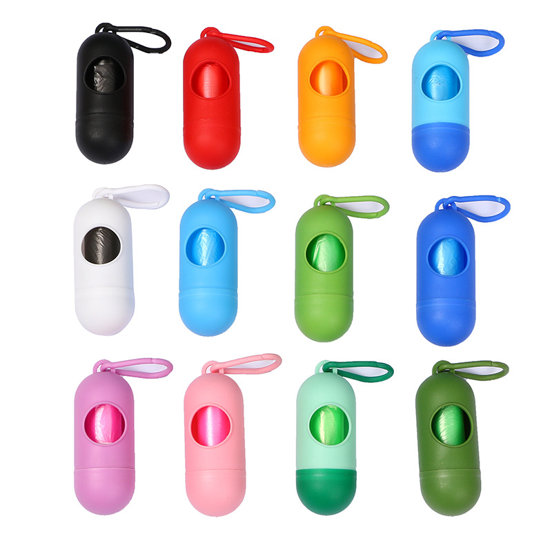 Poop Bag Dispenser - Портативный контейнер для отходов питомцев, вакуумный