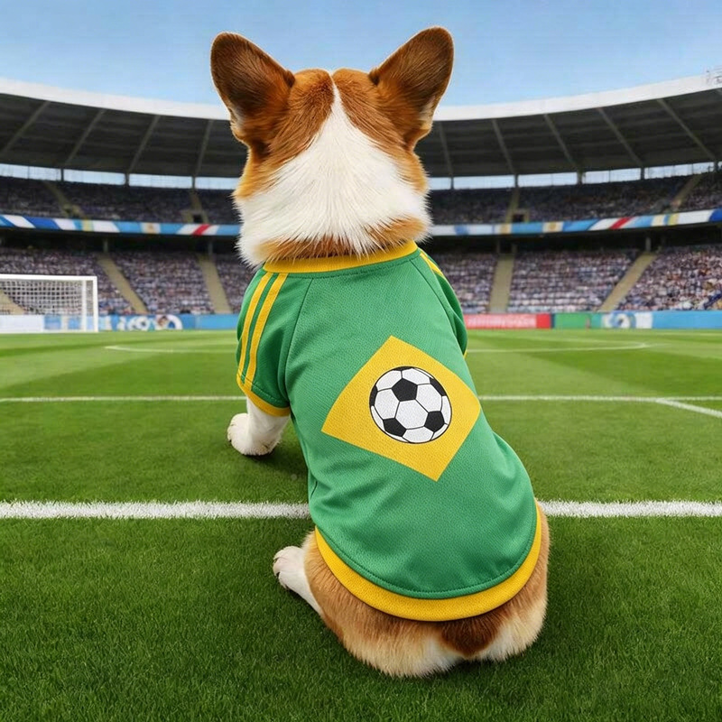 Одежда для собак с футбольным  – обзор и цена Pet Supplies Jersey