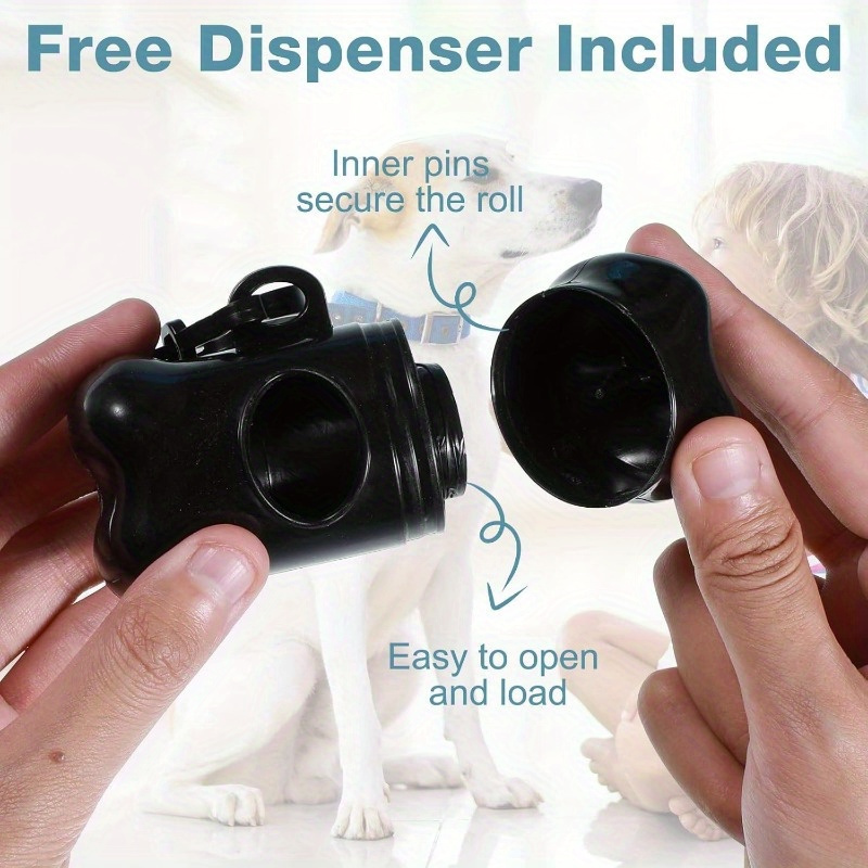 150 пакетов для собачьих экскр – обзор и цена Poop Bag Dispenser